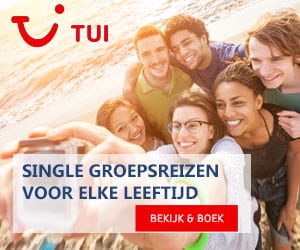 TUI groepsreizen jongeren banner