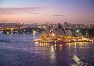 Sydney tijdens groepsreis Australië