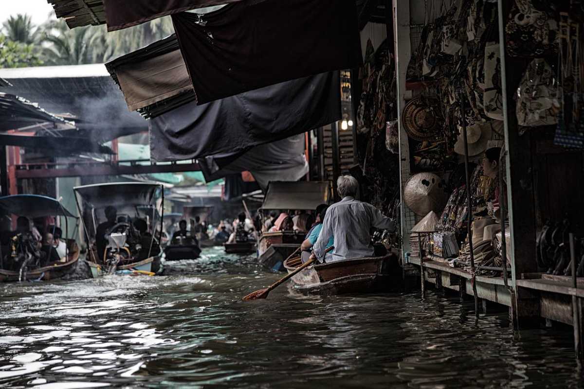 Drijvende markt van Bangkok | Groepsreis Thailand