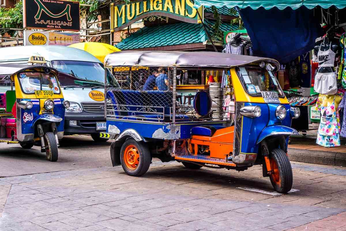 Tuk Tuk in Phuket Thailand