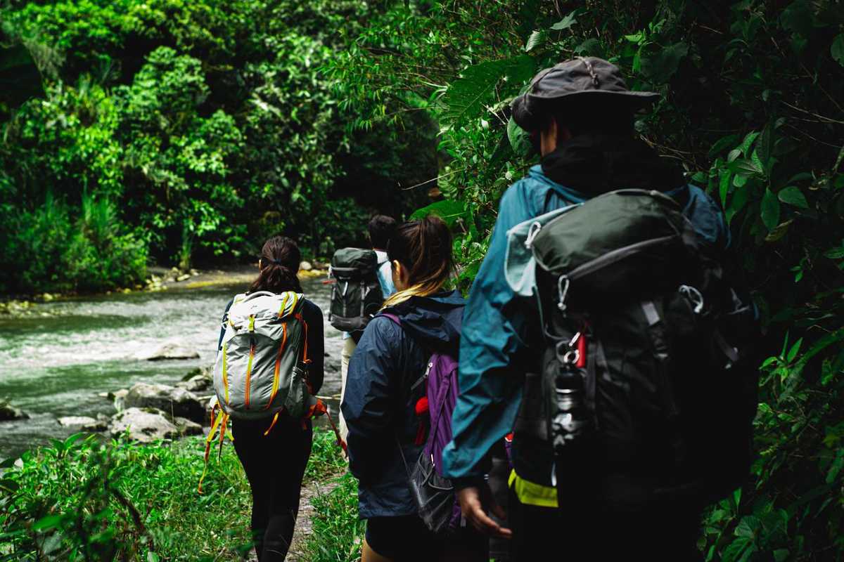 backpacken in de natuur