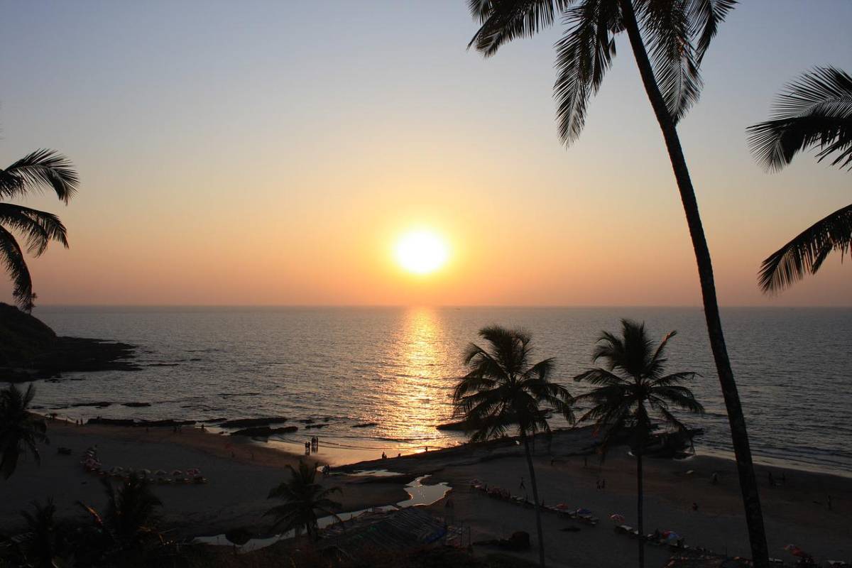 strand van GOA