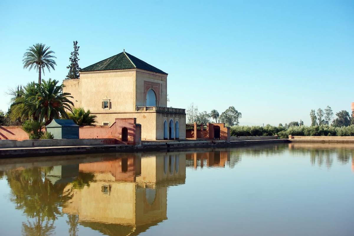 Menara paleis Marrakech Marokko