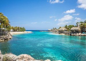 Lagune op Curaçao