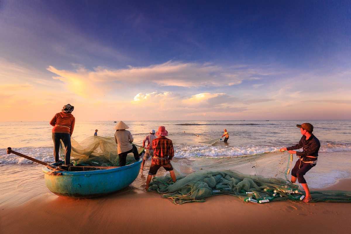 Vissers in Vietnam