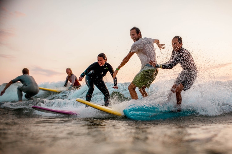 Fijne surf groepsreis